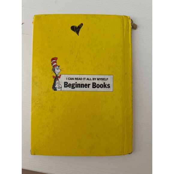 Dr. Seuss "I Can Read With My Eyes Shut!" Hardcover Book 1978 Beginner Books Edi - Picture 2 of 4